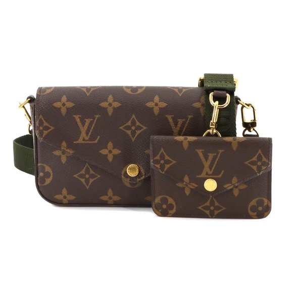 LOUIS VUITTON Brown Monogram Shoulder Bag - Picture 1 of 10